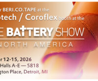 Visit our BERI.CO.TAPE at the Eurotech/Coroflex booth at the Battery Show North America 2026